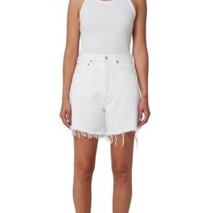 Agolde Stella High Rise Baggy Denim Short